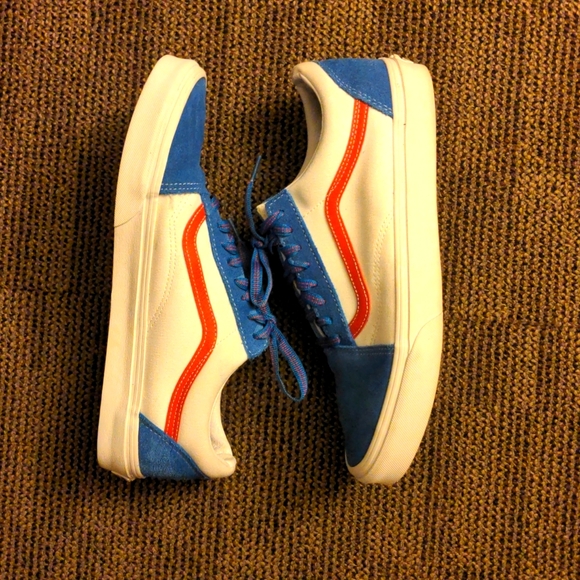 Vans Other - Vans Old Skool, Size 11, Red/White/Blue